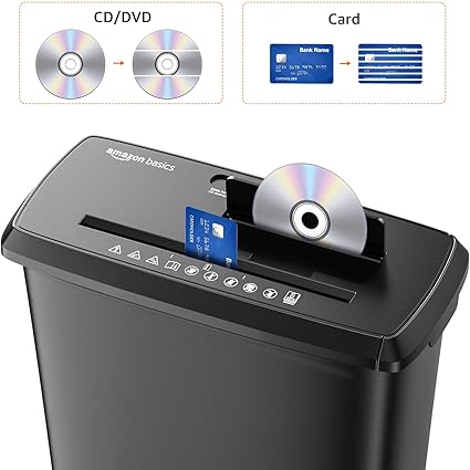 amazon 8 sheet strip cut paper shredder - RRP: £34.99
