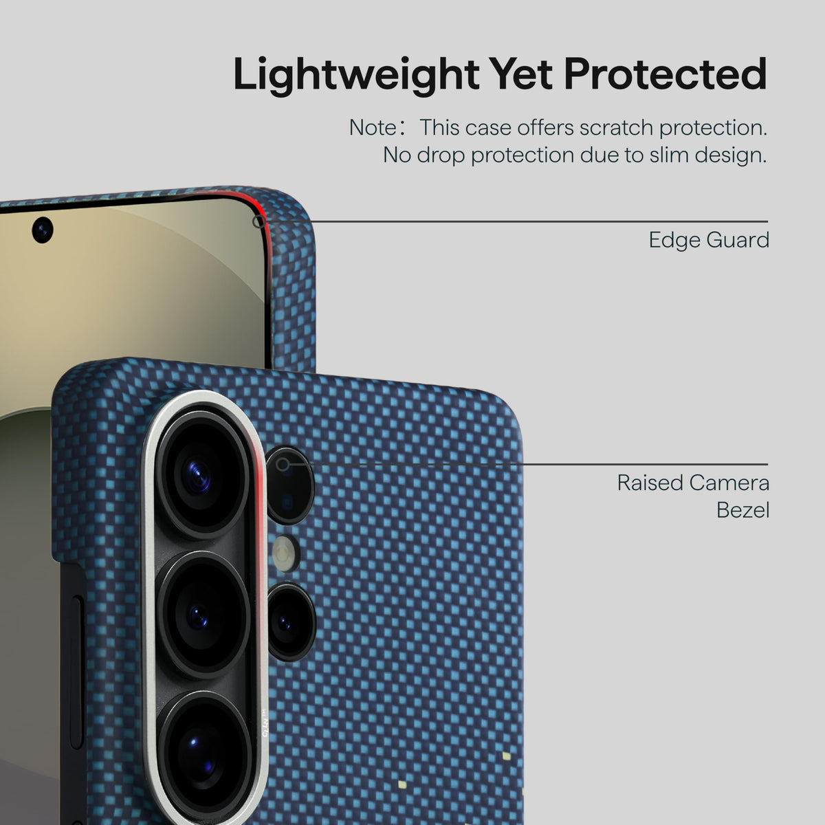 PITAKA Magnetic Case for Samsung Galaxy S26 Ultra RRP - £59.99 Aramid Fibre Slim Rugged – Carbon