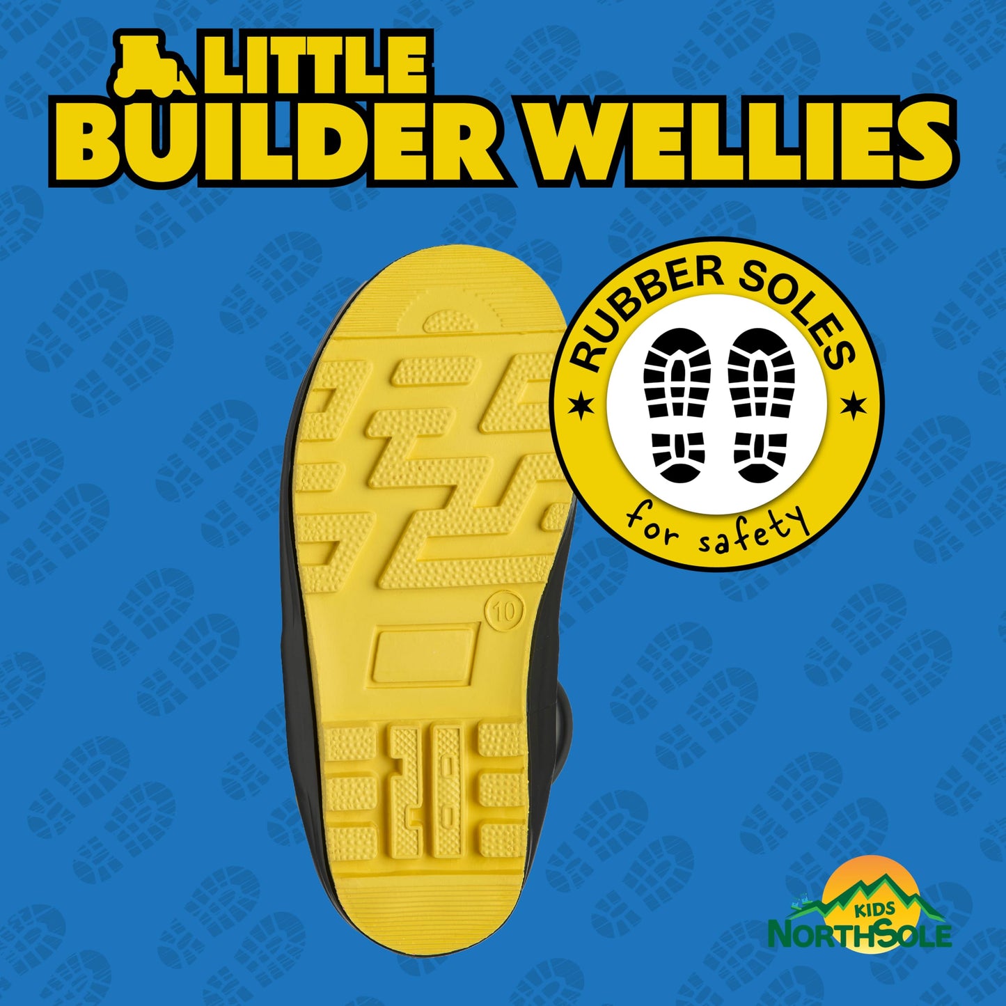 NorthSole Kids Wellies Rubber Wellington Boots - RRP £19.99 – Tractor UK 8
