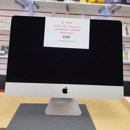 iMac 21.5 Inch - Late 2015 - i5 Processor - 8GB RAM DDR3 (SPT5146)