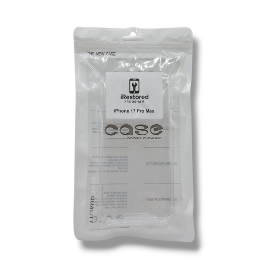 iPhone 17 Pro Max Clear Gel Case