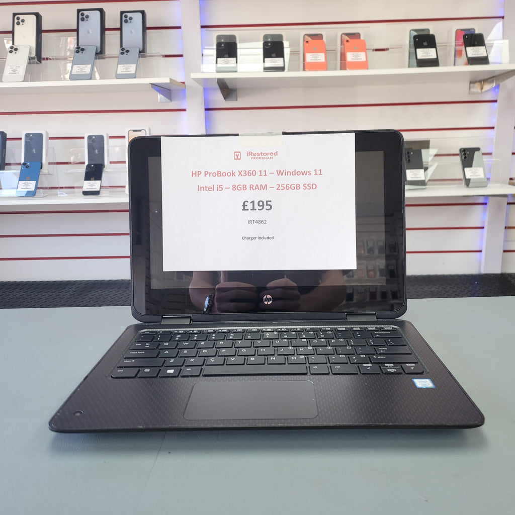 HP ProBook x360 11 Intel Core i5 8GB RAM 256GB SSD Grey – Grade B – photo 2