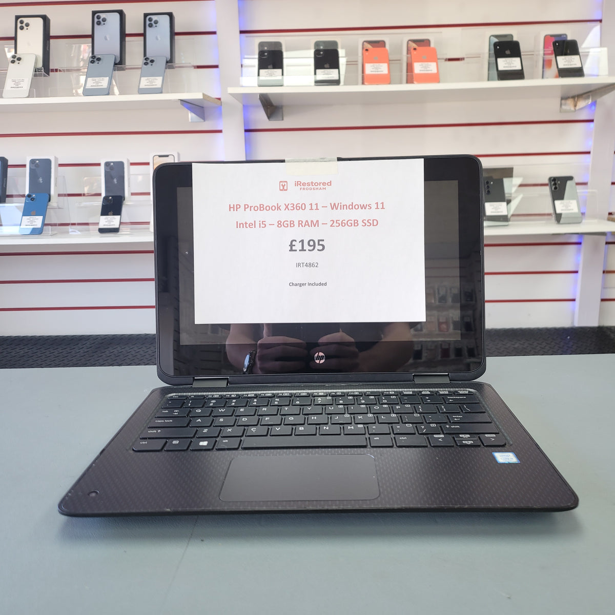 HP ProBook x360 11 Intel Core i5 8GB RAM 256GB SSD Grey – Grade B – photo 2