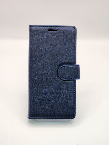 iPhone Premium Leather Book Case - 8/SE/X/XS/XR/11/12/13/14/15/16/17