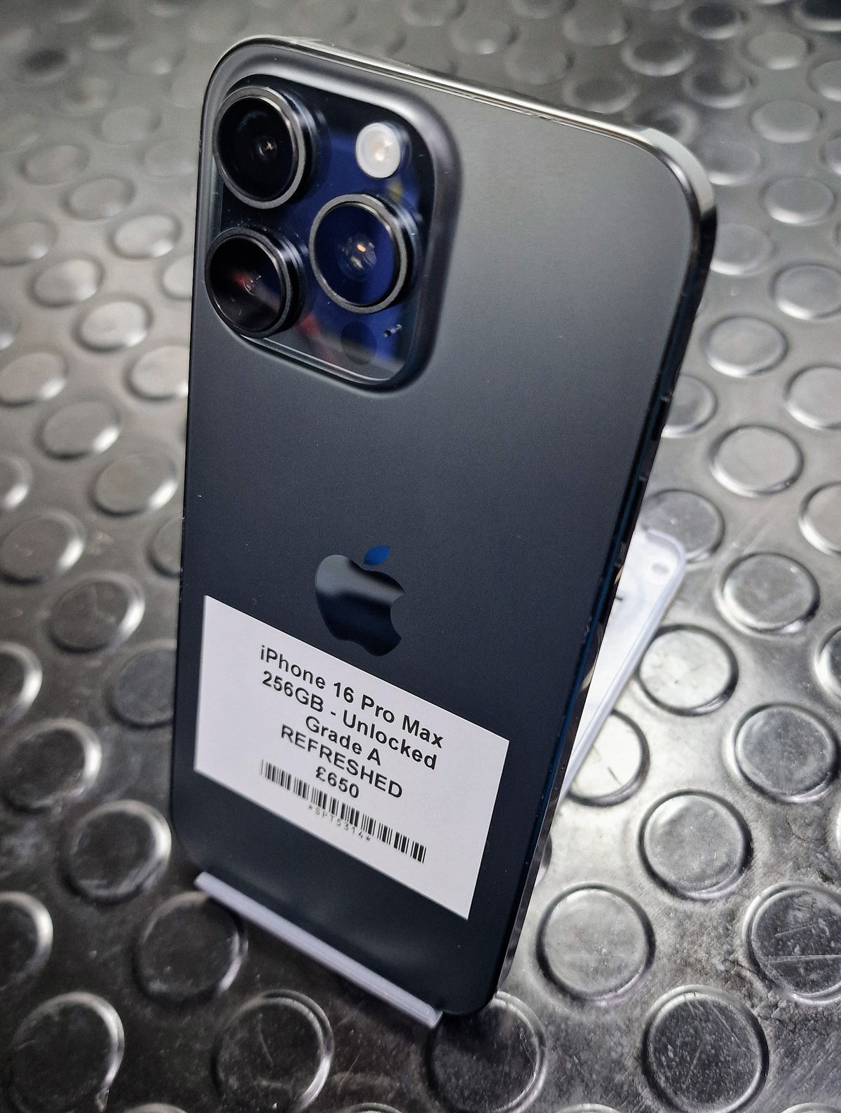 Apple iPhone 16 Pro Max - Black Titanium - 256GB - Grade A (SPT5314)