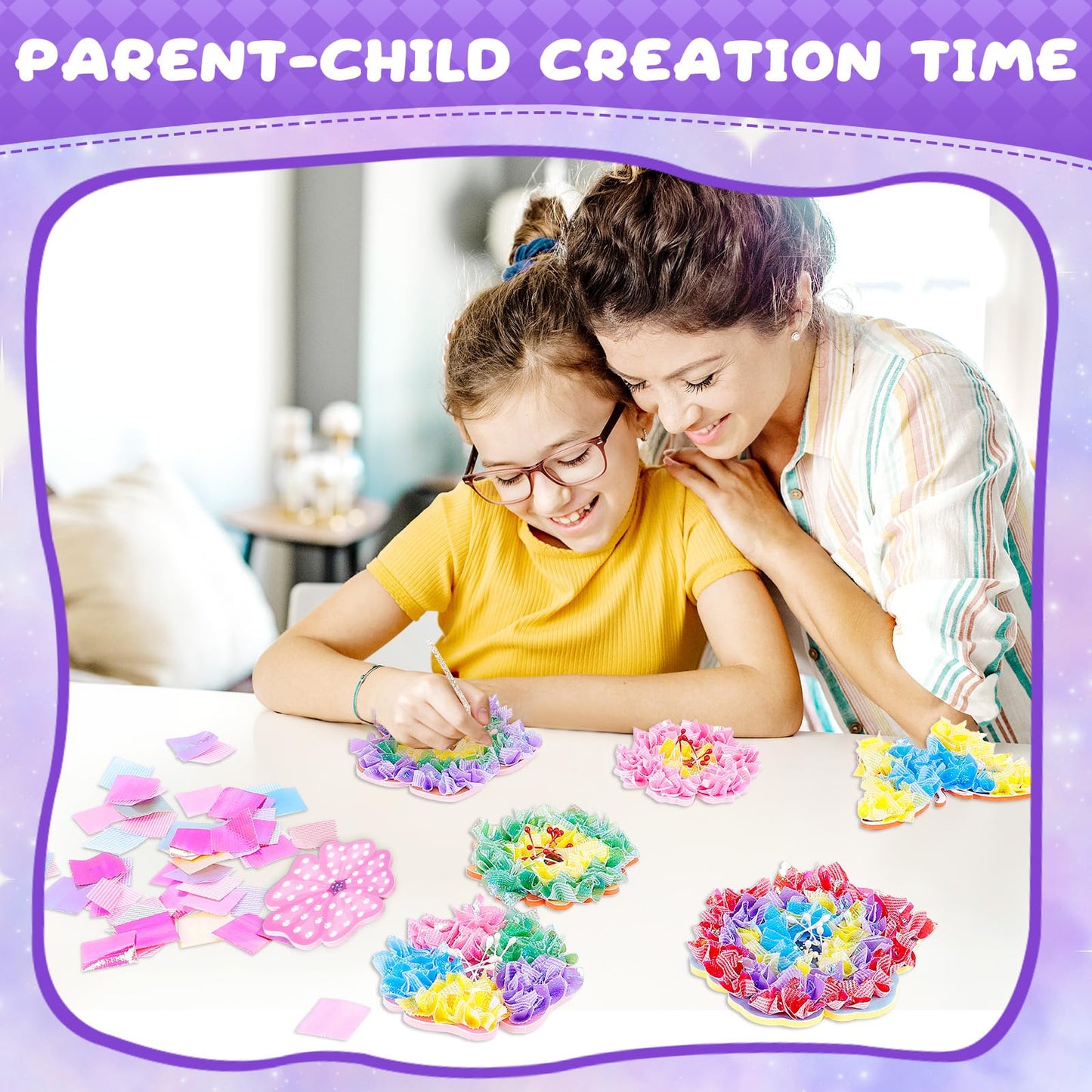 Arts and Crafts Kits for Kids Creative Gifts for Girls Age 4-10 - RRP £9.99 – Multi-colour