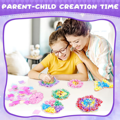 Arts and Crafts Kits for Kids Creative Gifts for Girls Age 4-10 - RRP £9.99 – Multi-colour