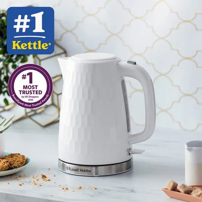 Honeycomb™ White Kettle - RRP: £32.99