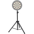 Dart Board Stand RRP - £39.99, Professional Portable Tripod DartBoard Stand for Dartboard & Electronic Dartboard,Height-adjustable Heavy Duty Travel Dartboardholder