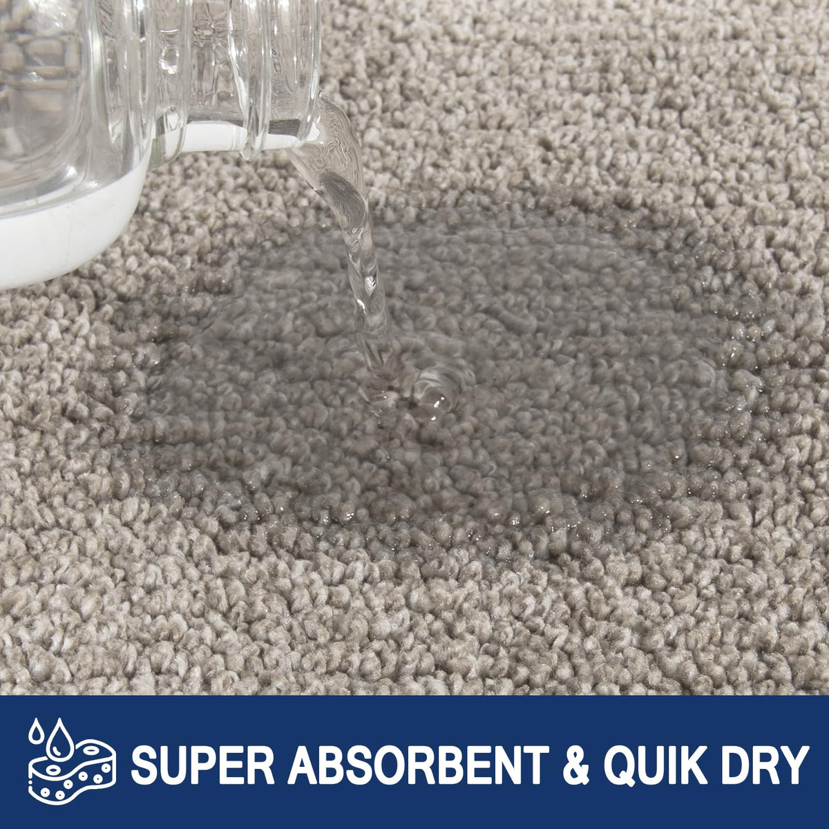 Dirt Trapper Indoor Door Mat RRP - £34.99  Machine Washable Non-slip Rug – 60 x 90 cm