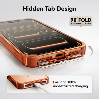 CASEKOO iPhone 17 Pro Max Case RRP - £32.99 ClipSafe Strap MagSafe Compatible Military-Grade Protection ? Orange