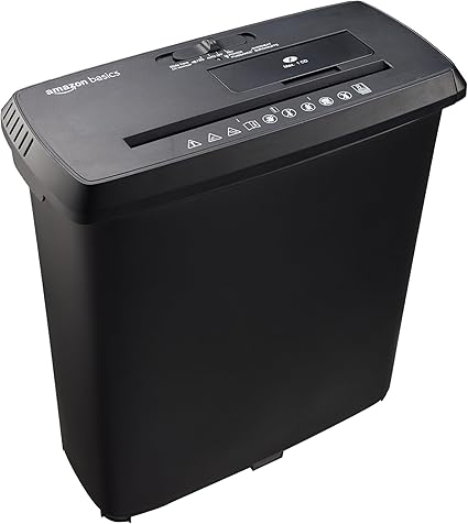 amazon 8 sheet strip cut paper shredder - RRP: £34.99