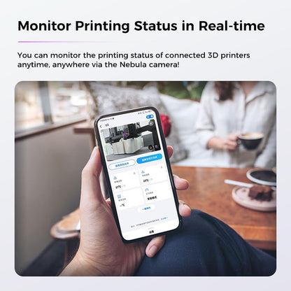 Creality Nebula Camera RRP - £39.99, WIFI Real-Time Monitoring Time-Lapse 3D Printer Camera for Creality Sonic Pad, Creality Nebula Pad?Ender 3 V3 KE/CR-10 SE/Halot Mage/Halot Mage Pro