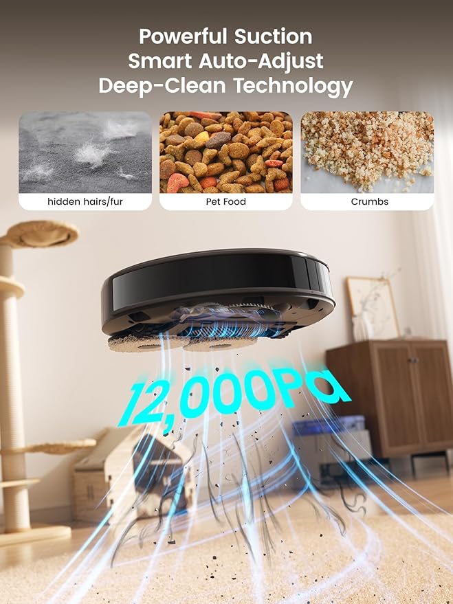 Lefant M3 – High Power Smart Robot Vacuum with Advanced Navigation - RRP - £299.99
