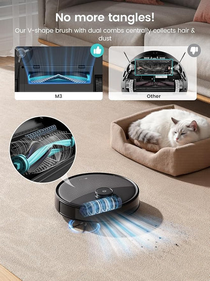 Lefant M3 – High Power Smart Robot Vacuum with Advanced Navigation - RRP - £299.99
