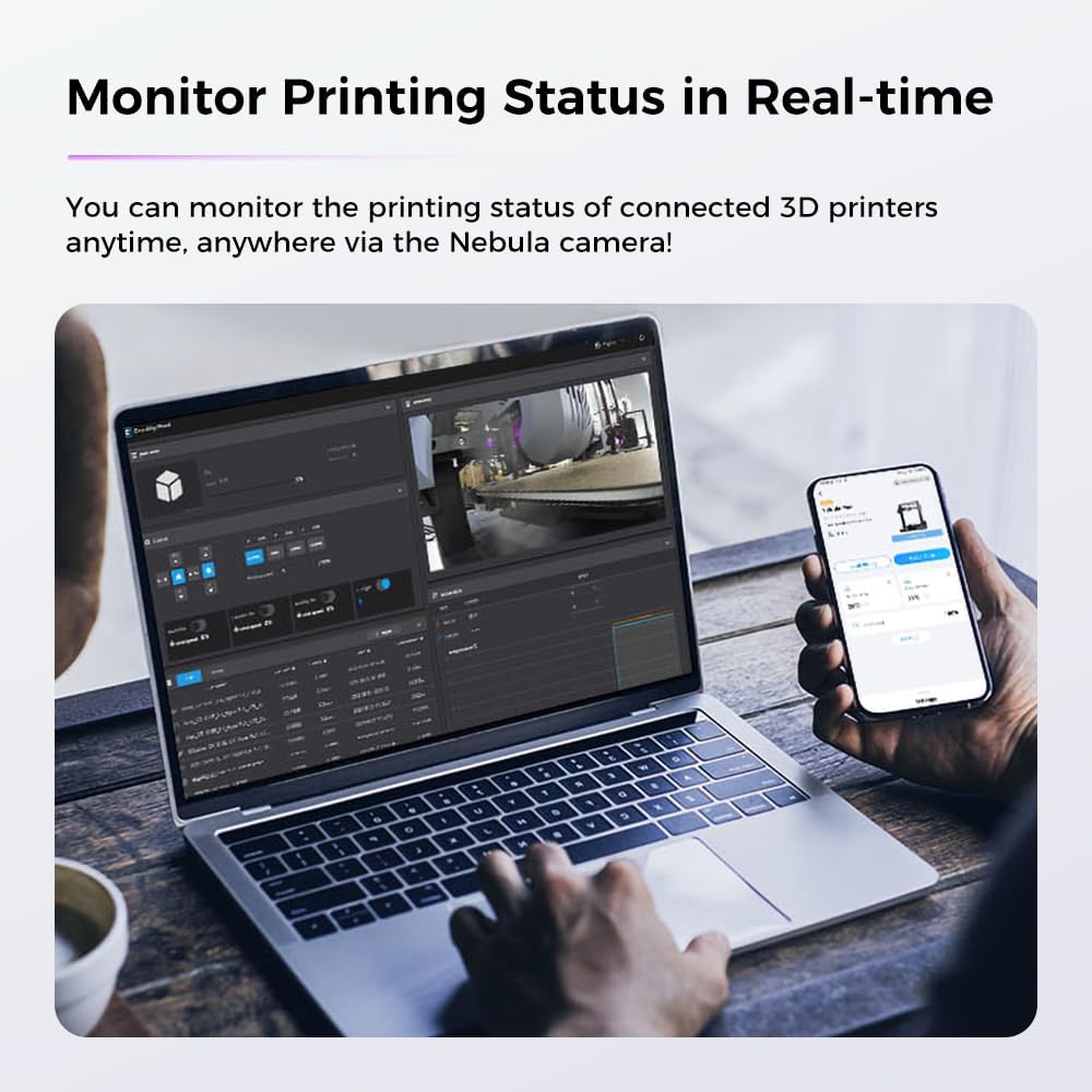 Creality Nebula Camera RRP - £39.99, WIFI Real-Time Monitoring Time-Lapse 3D Printer Camera for Creality Sonic Pad, Creality Nebula Pad?Ender 3 V3 KE/CR-10 SE/Halot Mage/Halot Mage Pro