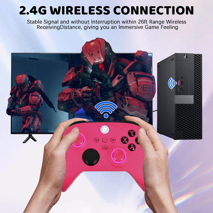 Lampelc Xbox Wireless Controller RRP - £39.99 Compatible with Xbox One/Series X&S/Windows – Black
