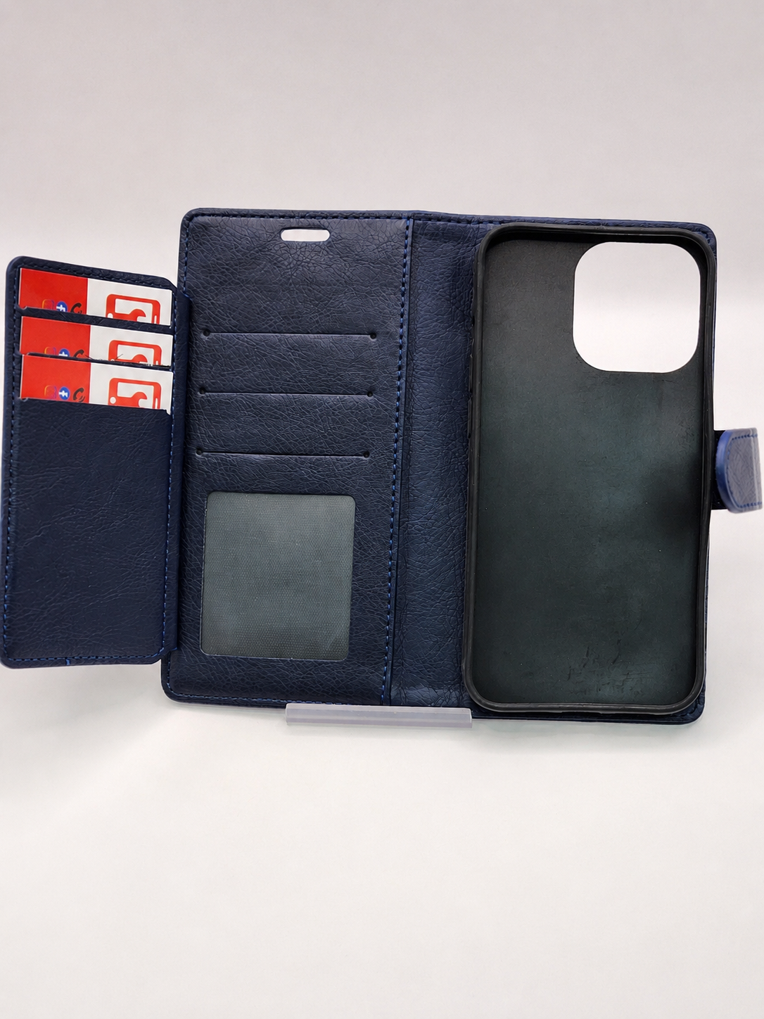 iPhone Premium Leather Book Case - 8/SE/X/XS/XR/11/12/13/14/15/16/17