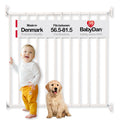 BabyDan Ebeltoft Safety Gate RRP - £35.99 Wall-Mounted For Narrow Openings – White 56.5-81.5cm
