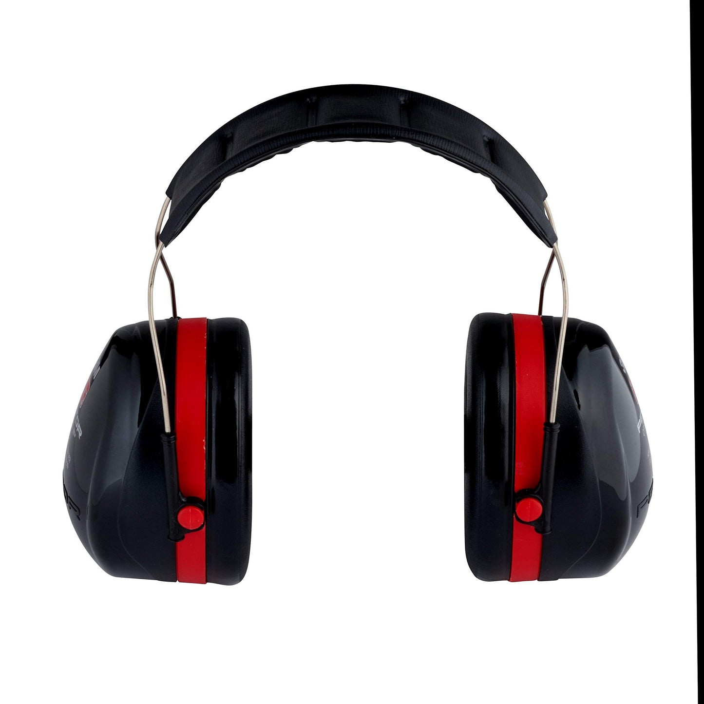 3M Peltor Optime III Ear Defenders Adults - RRP £29.99 - Protective Earmuffs with Headband, Hearing Protection Against High Noise Levels in Industrial Settings, 35 dB, Black/Red