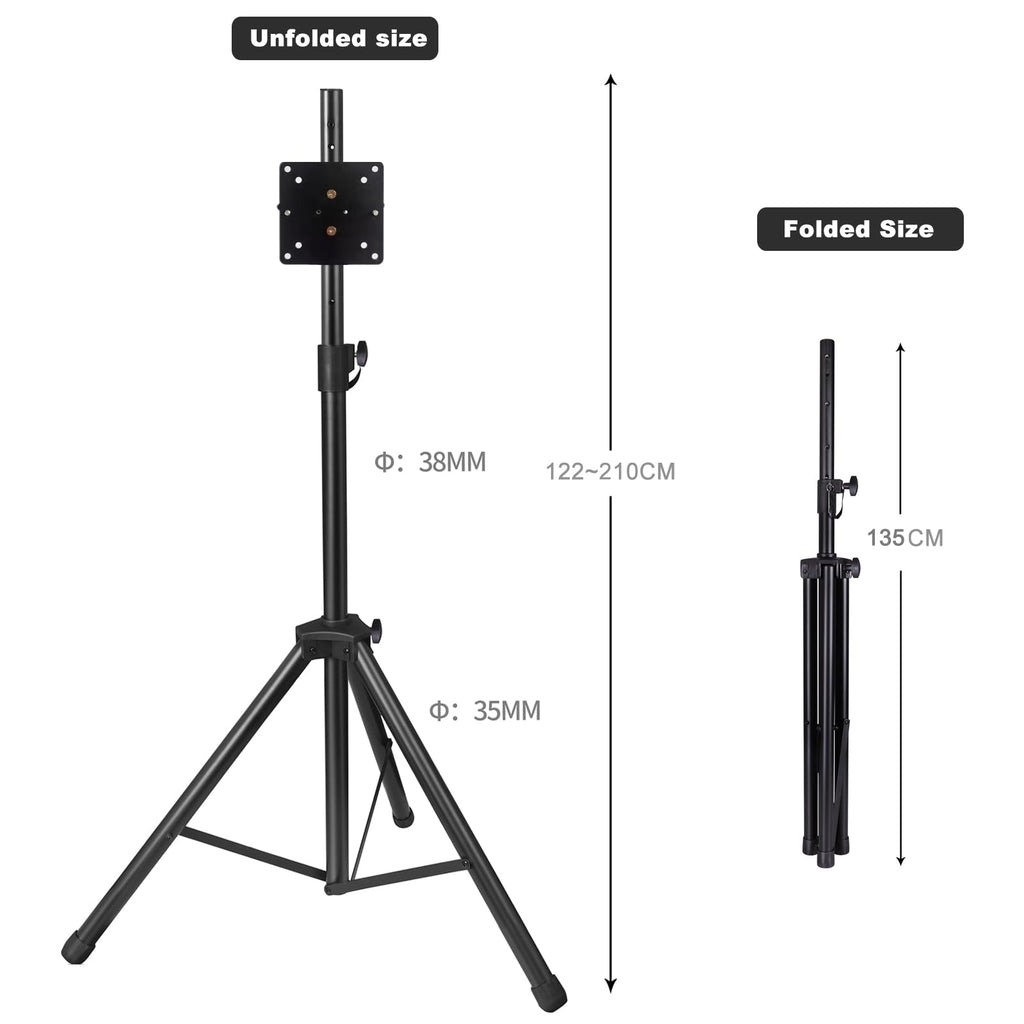Dart Board Stand RRP - £39.99, Professional Portable Tripod DartBoard Stand for Dartboard & Electronic Dartboard,Height-adjustable Heavy Duty Travel Dartboardholder