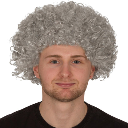 Men's Afro Wig Curly Synthetic Hair Fancy Dress Accessory - RRP £8.99 – 70s Disco