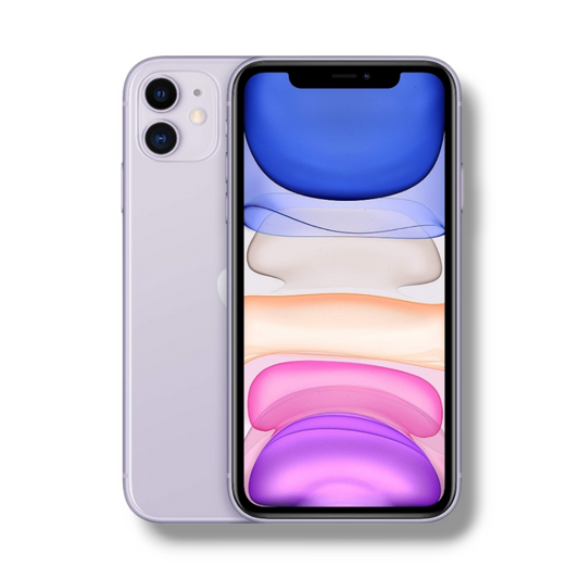 iPhone 11 - Purple - Grade B - REFRESHED - 128GB - Unlocked (SPT5222)