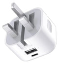 NCC Foldable USB-A + USB-C PD 20W Plug C21