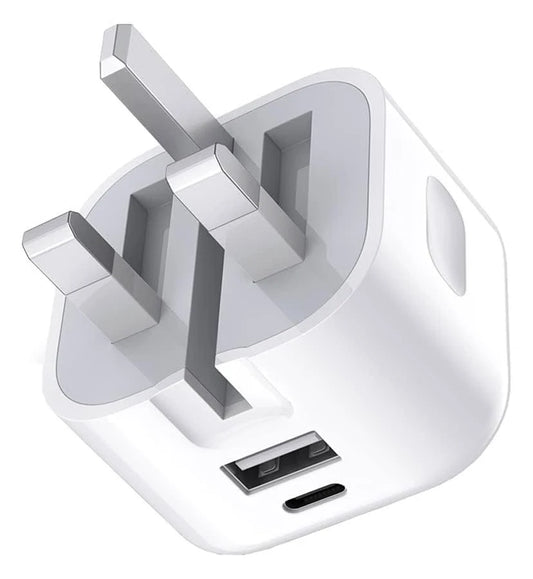NCC Foldable USB-A + USB-C PD 20W Plug C21