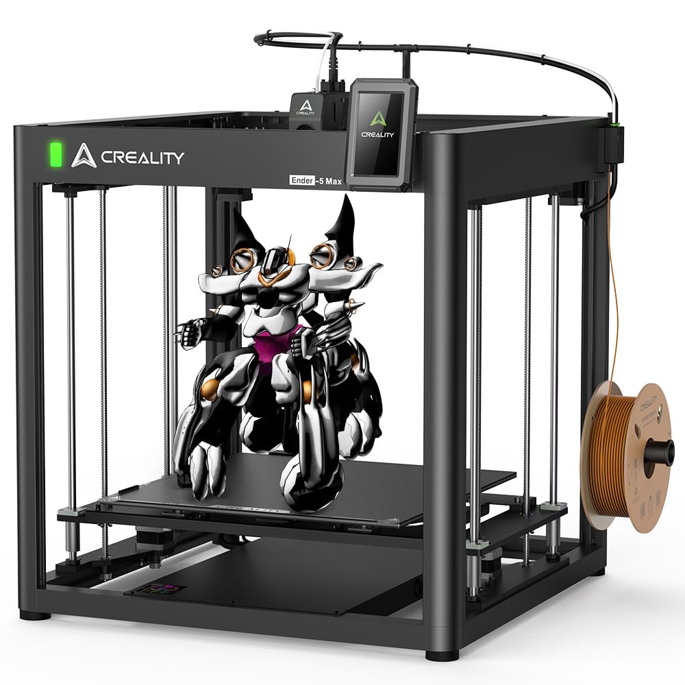 Creality Ender 5 Max 3D Printer RRP - £895, Our Price £549.99 Large Build Volume Auto Leveling Dual Z Linear Rail – Ender?5 Max