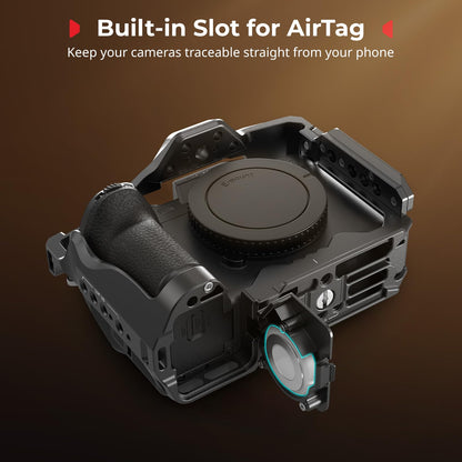 SmallRig Camera Cage RRP - £74.99 for Sony A7 Series – Built-in AirTag Slot