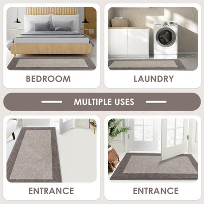 Dirt Trapper Indoor Door Mat RRP - £34.99  Machine Washable Non-slip Rug – 60 x 90 cm