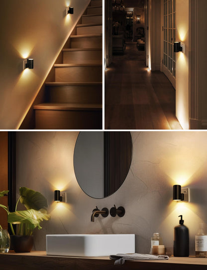 LOHAS-LED Night Light RRP - £34.99  Plug in Wall,[2 Pack] Vintage Nightlight, Dusk to Dawn Sensor, Adjustable Brightness 0-100LM, Warm White 3000K, Dimmable Night Lights for Hallway Bedroom Staiwen wr Bathroom