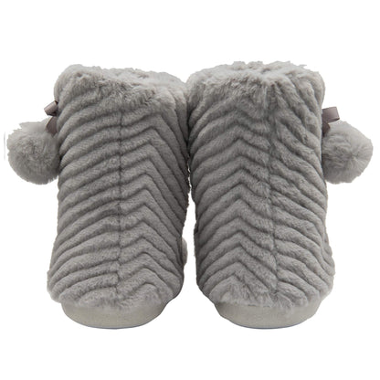 DUNLOP LADIES MARGO II SLIPPERS - RRP £21.99 - Grey - UK 7
