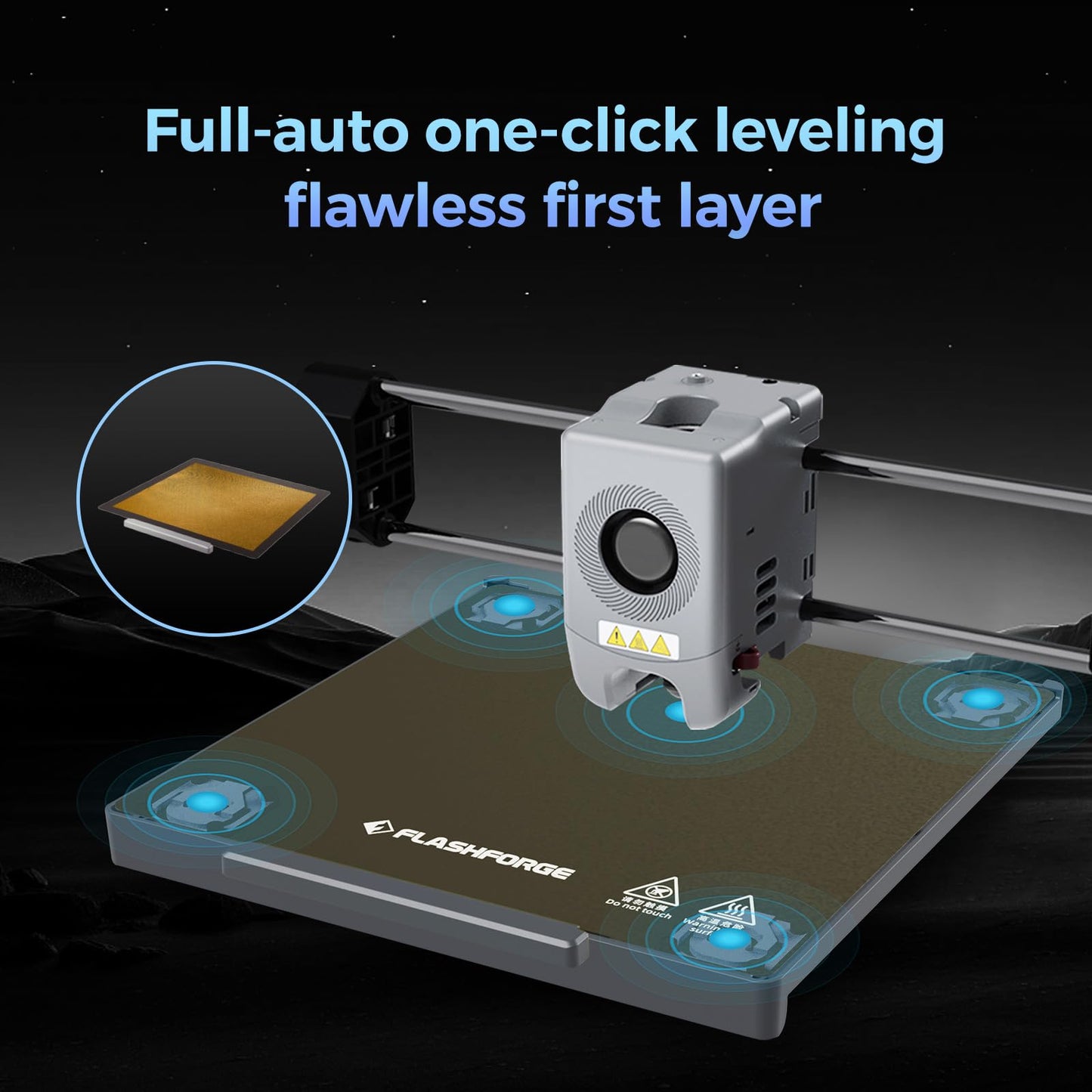 Flashforge Adventurer 5M 3D Printer RRP £279.99 - Auto Leveling