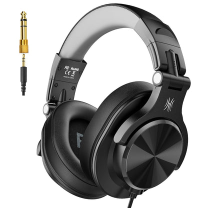 OneOdio A71D Wired Over-Ear Studio Headphones RRP - £34.99 Hi-Res Foldable – Black
