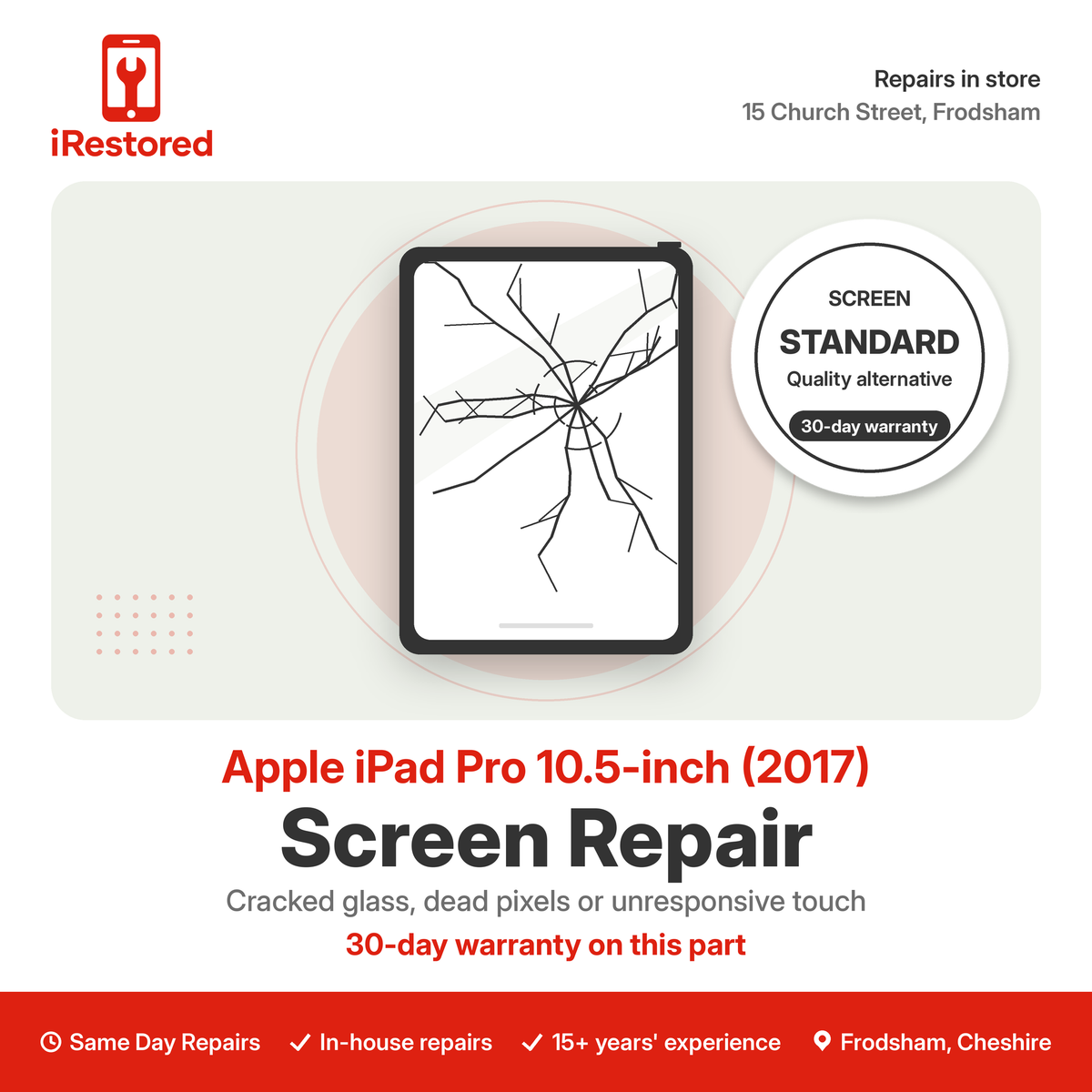 Apple iPad Pro 10.5-inch (2017) Screen Repair – Aftermarket part