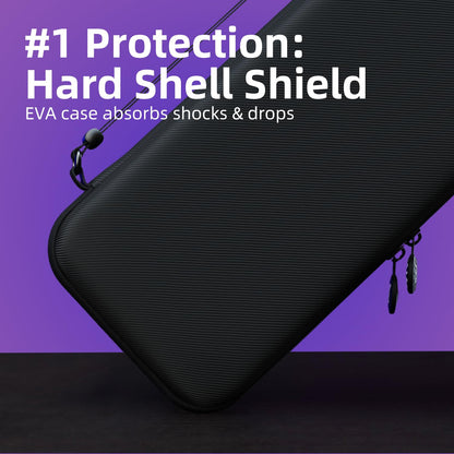 SAVAGE RAVEN by Skull & Co. Every Day Slim Carrying Case for Nintendo Switch 2 RRP - £24.99 : Portable Hard Shell Protective Travel Case, Gaming Case, Console Protection Case, Accessories, Storage, Denim