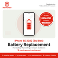 iPhone SE 2022 (3rd Gen) Genuine Battery Replacement