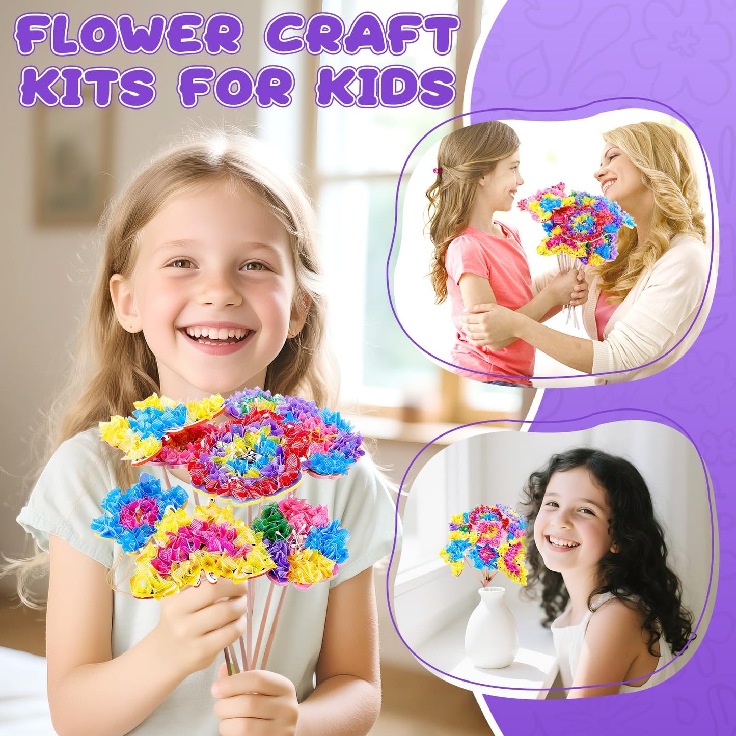 Arts and Crafts Kits for Kids Creative Gifts for Girls Age 4-10 - RRP £9.99 – Multi-colour