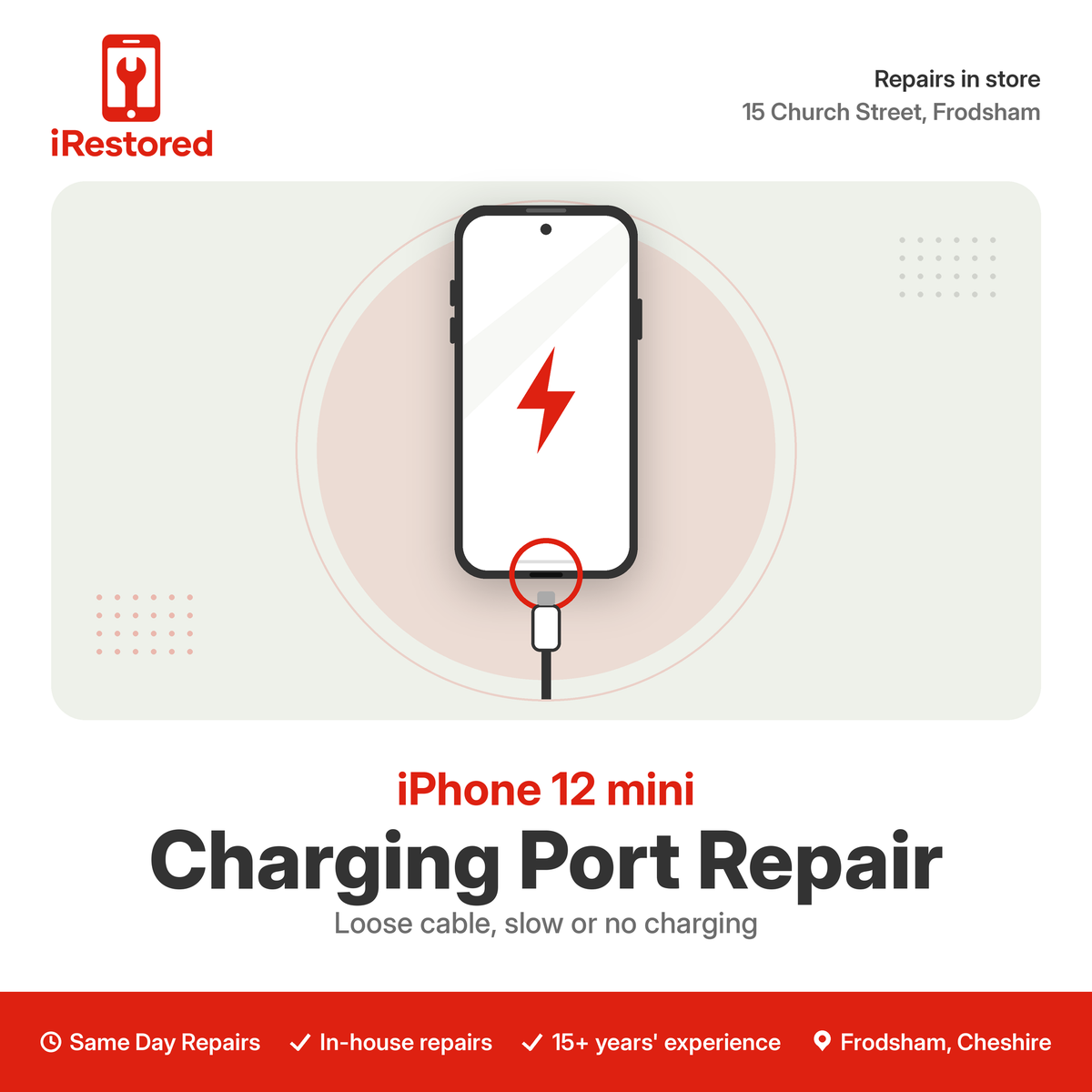 iPhone 12 mini Charging Port Repair