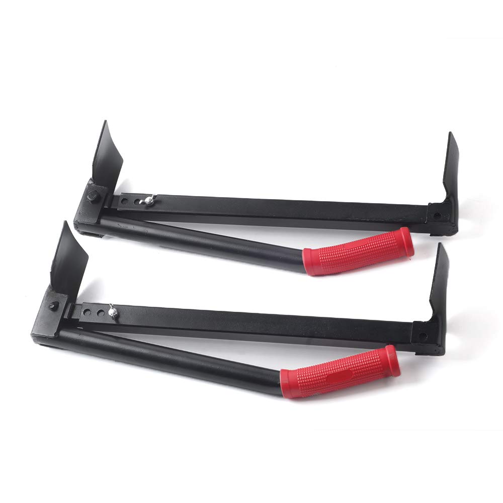 2 Pcs Adjustable Brick Tongs - RRP: £24.99 - Lifter Bricks Lifting Carrying Carrier Brick Lifter