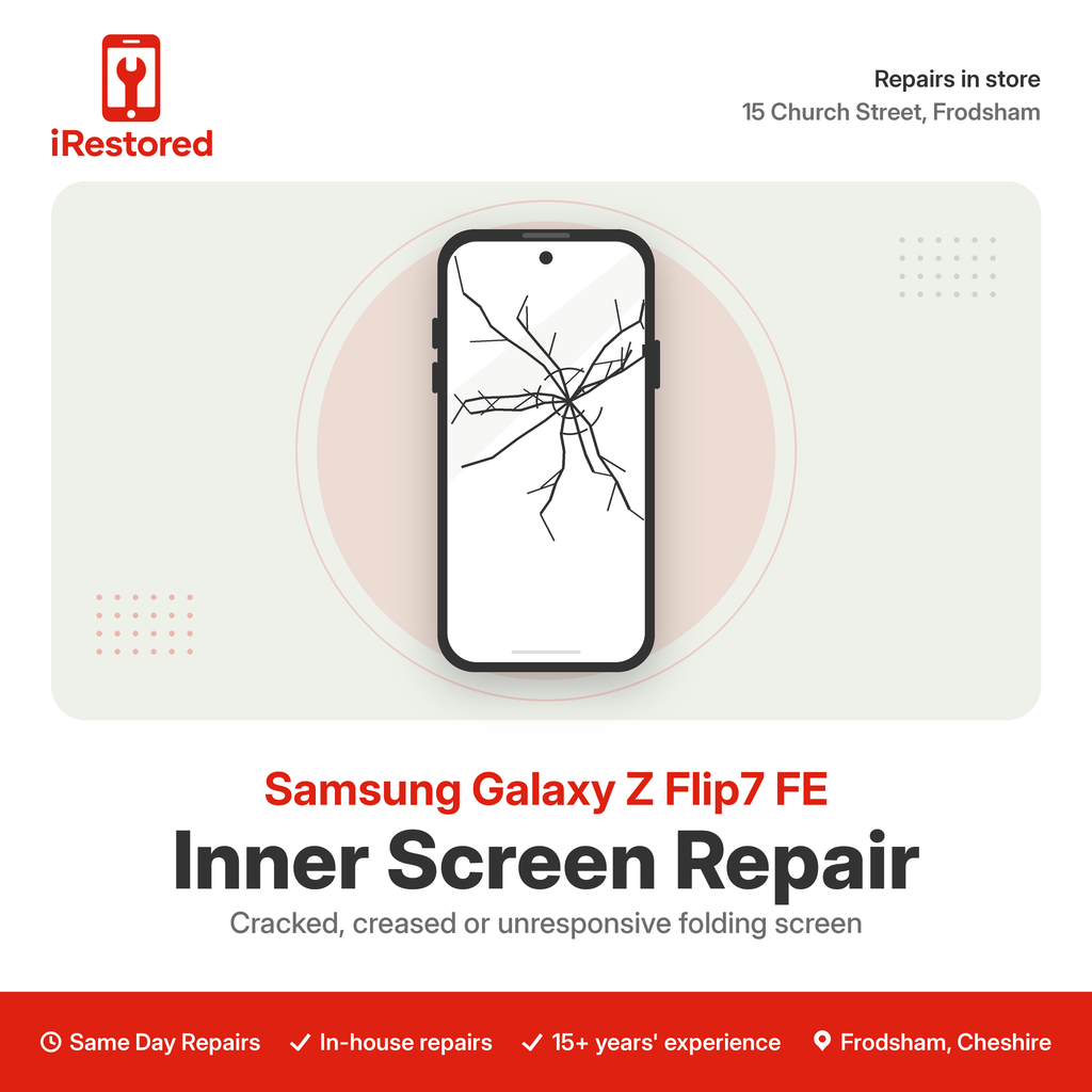 Samsung Galaxy Z Flip7 FE Inner Screen Repair