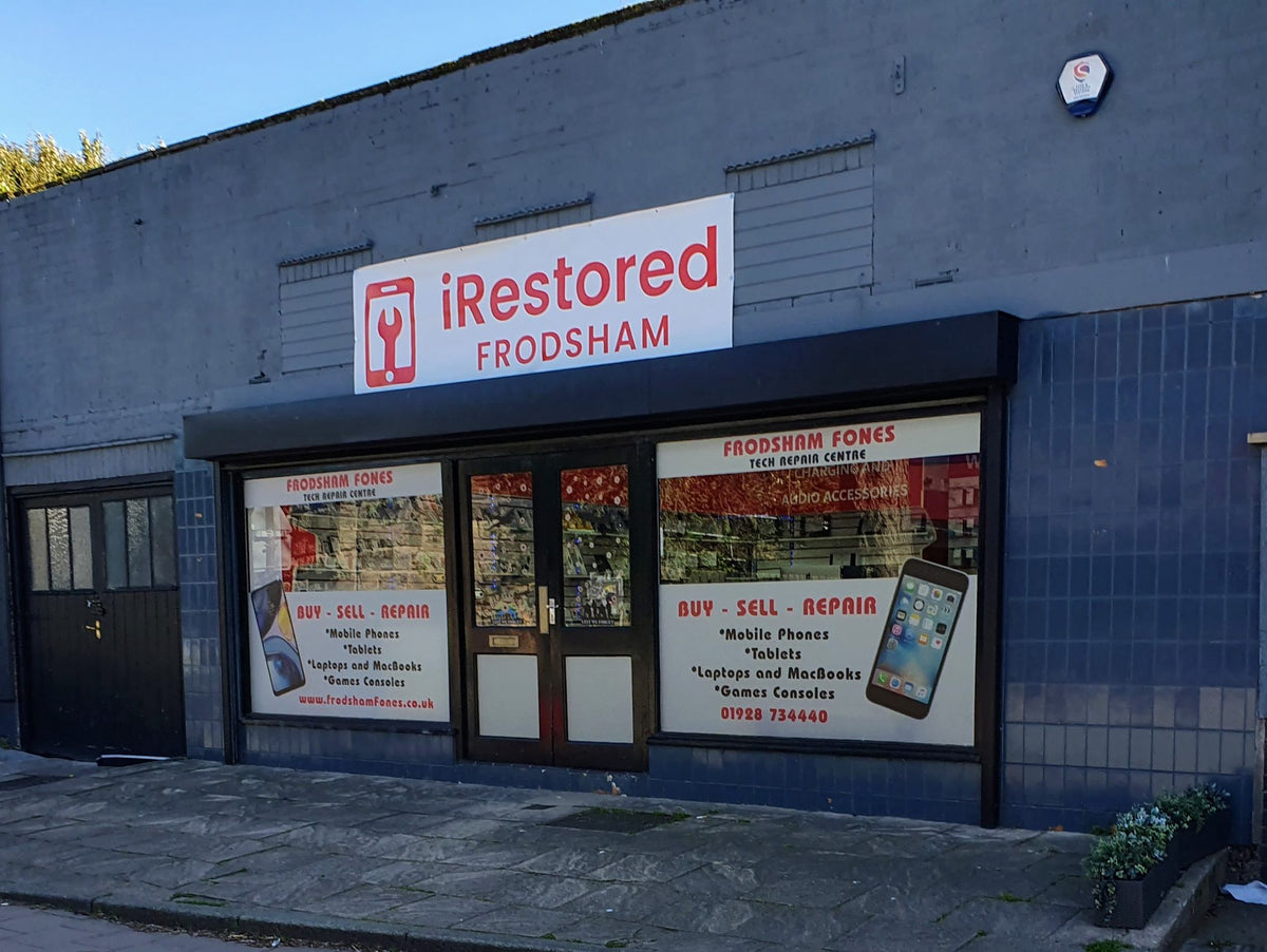 iRestored Frodsham shop front on Church Street, Frodsham