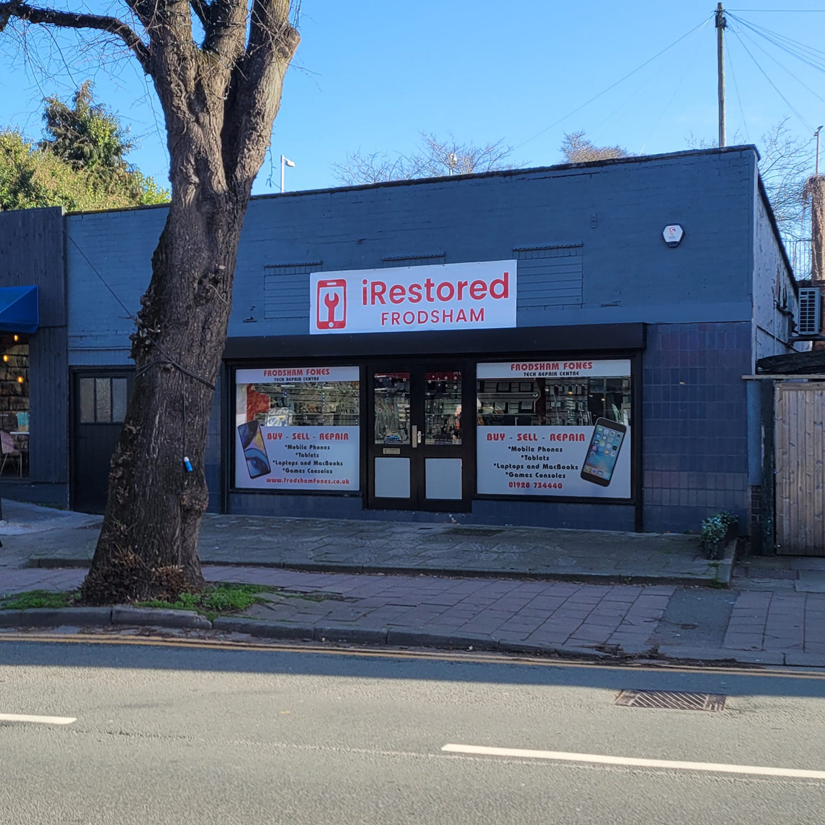 iRestored Frodsham shop front on Church Street, Frodsham