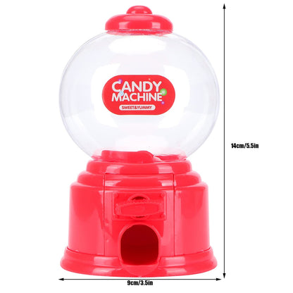 Sweet Dispenser Mini Vending Machine For Sweets - RRP £9.99 - Candy Dispenser Cute Sweet Machine, Gumball Machine Plastic Candy Machine Sweets Dispenser, Gumball Dispenser Mini For Boys Girls(Red)