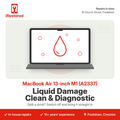 MacBook Air 13-inch M1 (A2337) Liquid Damage Clean & Diagnostic