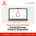 MacBook Air 15-inch M3 (A3114) Liquid Damage Clean & Diagnostic