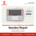 MacBook Pro 13-inch 2020 Four-Port (A2251) Speaker Repair