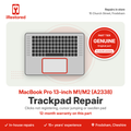 MacBook Pro 13-inch M1/M2 (A2338) Trackpad Repair – Genuine Apple